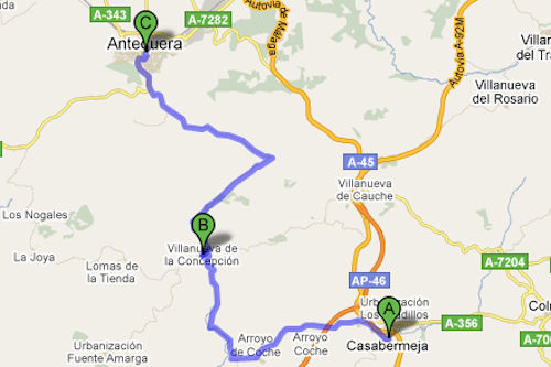 Costa Del Sol motorcycling route
