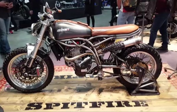 CCM Spitfire at the 2020 EICMA show
